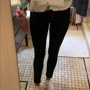 Black Frame skinny jeans